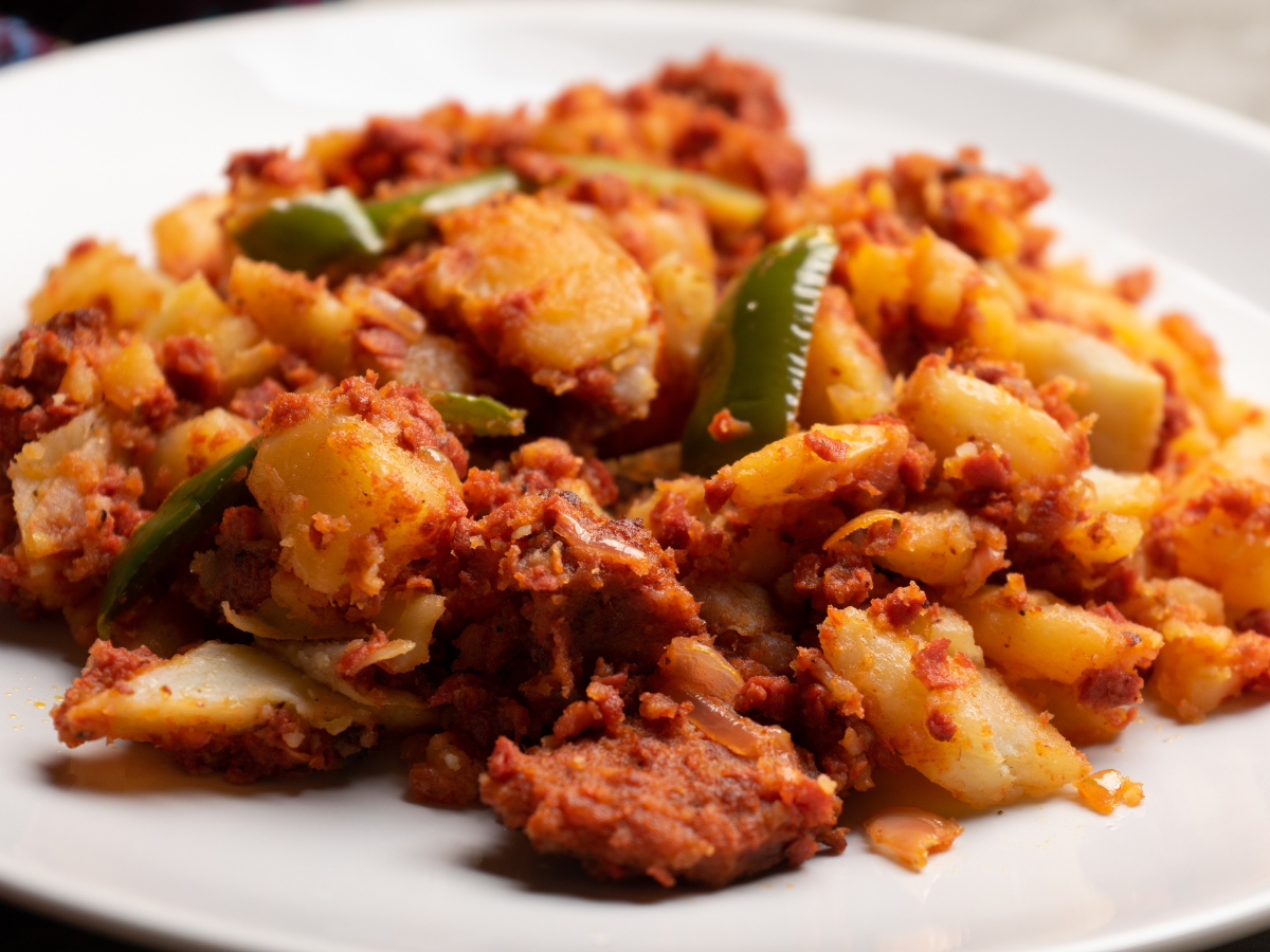 Patatas a la riojana dairy free in spain