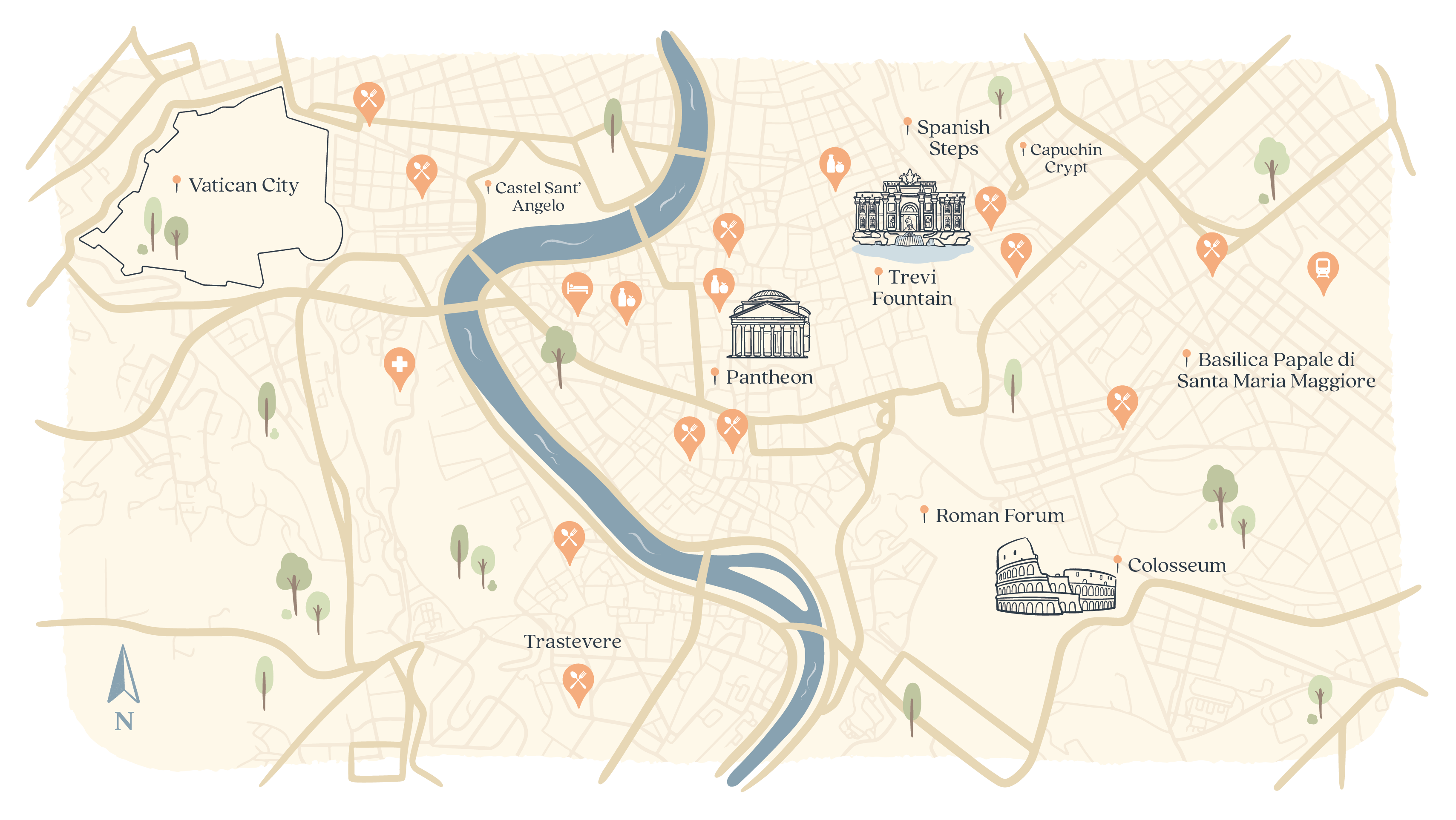 interactive Food allergy restaurant map by Food Allergy Getaways